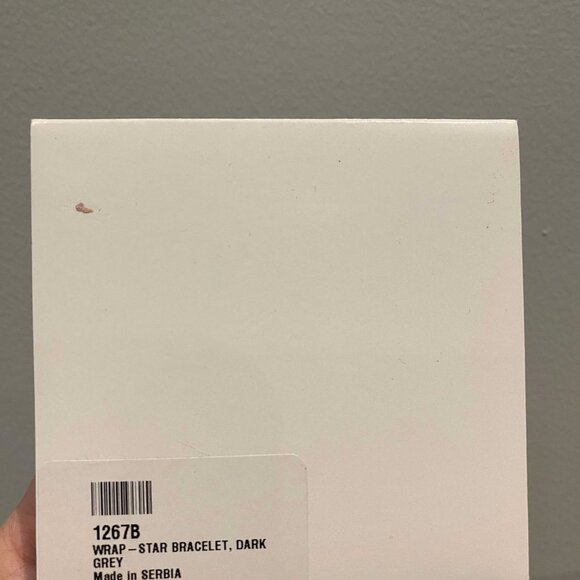 Touchstone Crystal Wrap Star Bracelet in Dark Grey - Picture 3 of 3